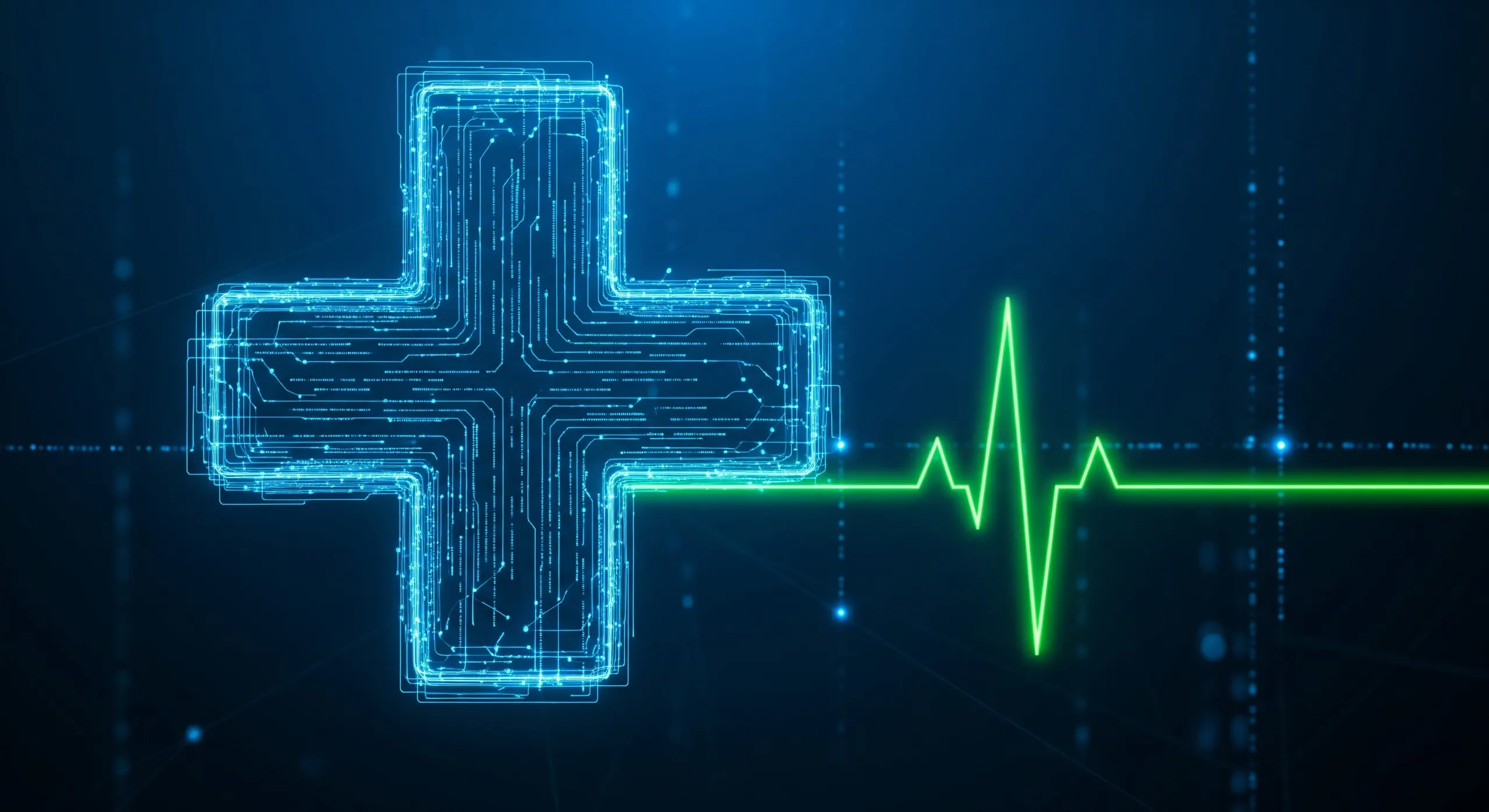 Healthcare software products on medical displays