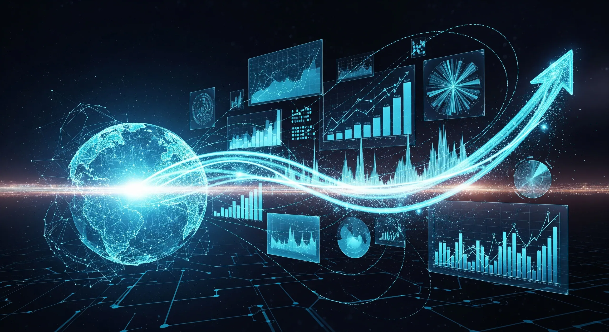 Analytics dashboard turning data into insights